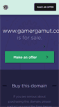 Mobile Screenshot of gamergamut.com